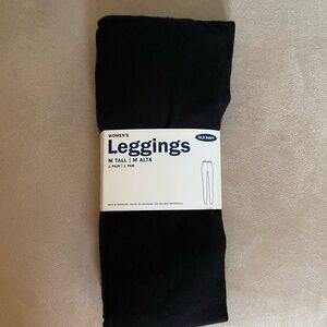 NWT🏷️Old Navy Classic Leggings Medium Tall Black NEW